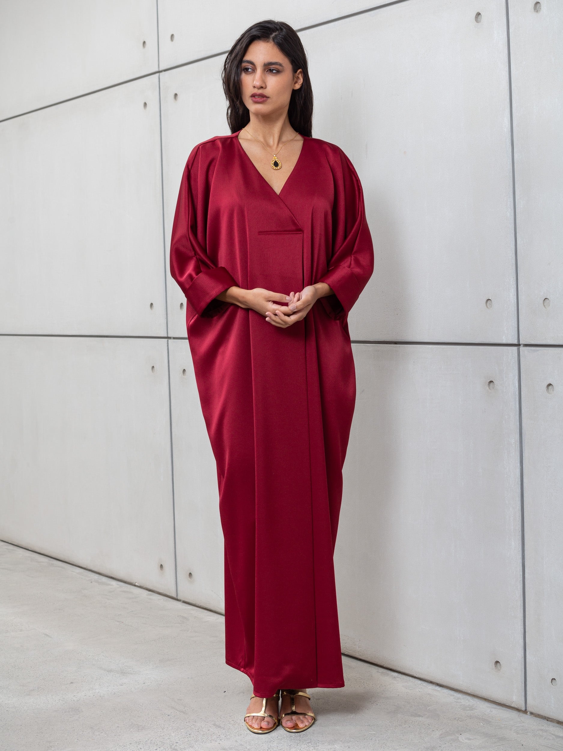 Kaftan Dress in Red Kaftan Dress in Red