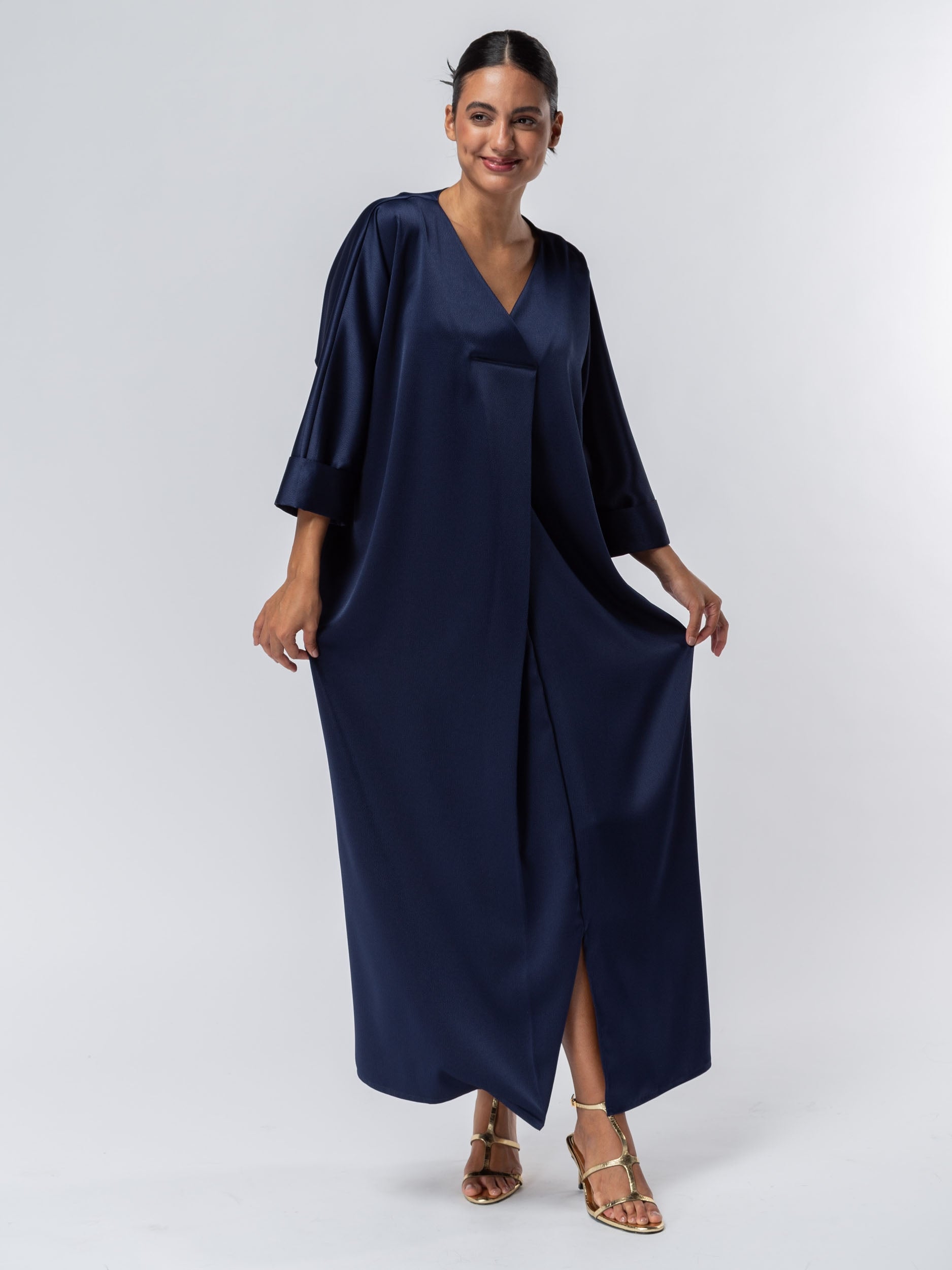 Kaftan Dress in Navy Blue Kaftan Dress in Navy Blue