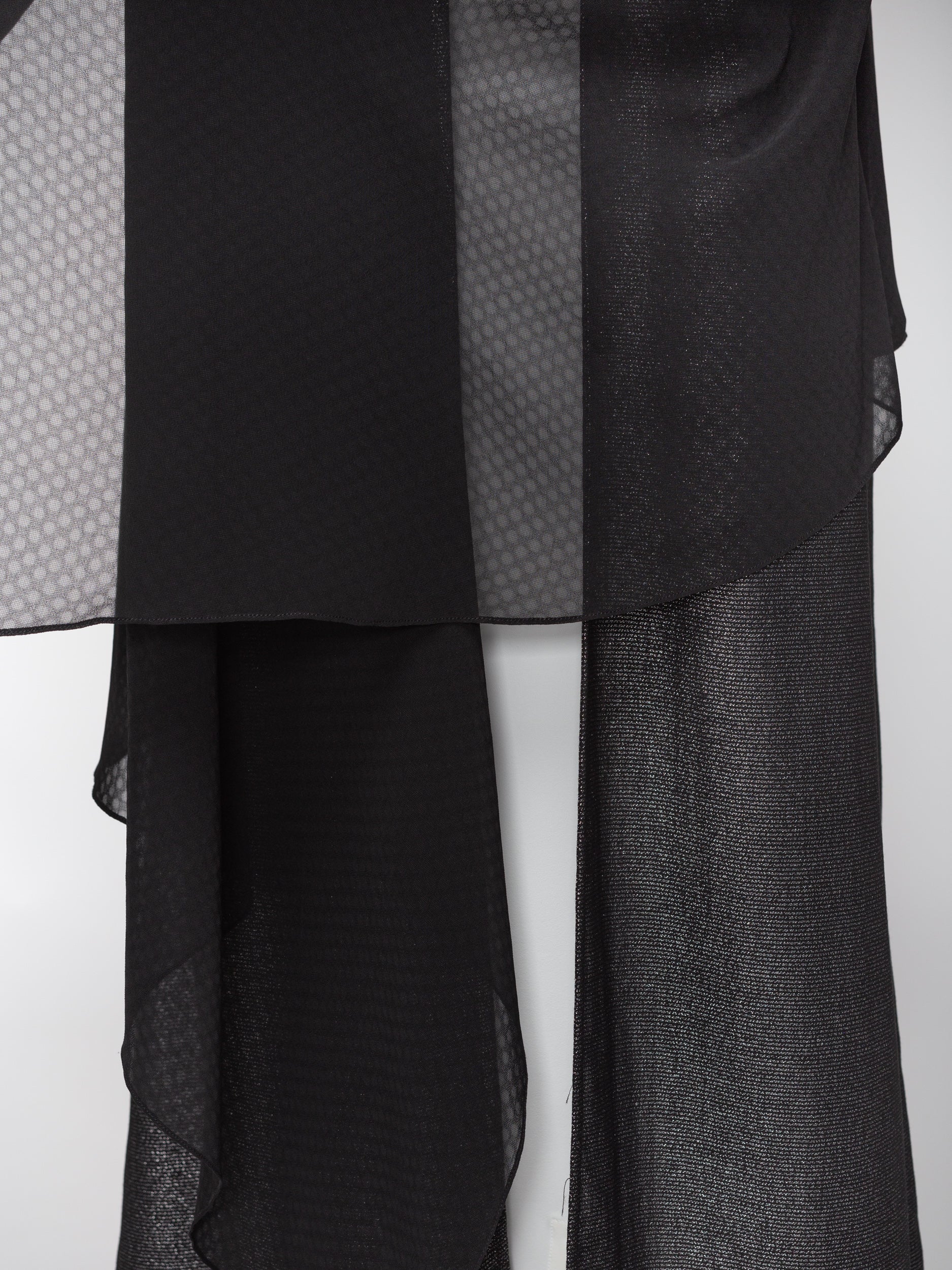 Metallic Multi Layer Abaya