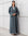 Tencel Twill Abaya in Teal  RTW