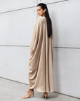 Butterfly Limited Kaftan in Gold with Embroidery
