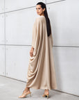 Butterfly Limited Kaftan in Gold with Embroidery