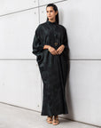 V Kaftan in Emerald Green