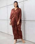 V Kaftan in Copper RTW
