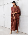 V Kaftan in Copper RTW