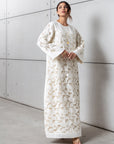 Lace Kaftan in Ivory