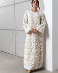 Lace Kaftan in Ivory