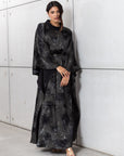 Marble Kaftan with Diamond Belt