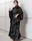 Marble Kaftan with Diamond Belt