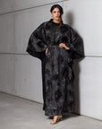 Marble Kaftan with Diamond Belt
