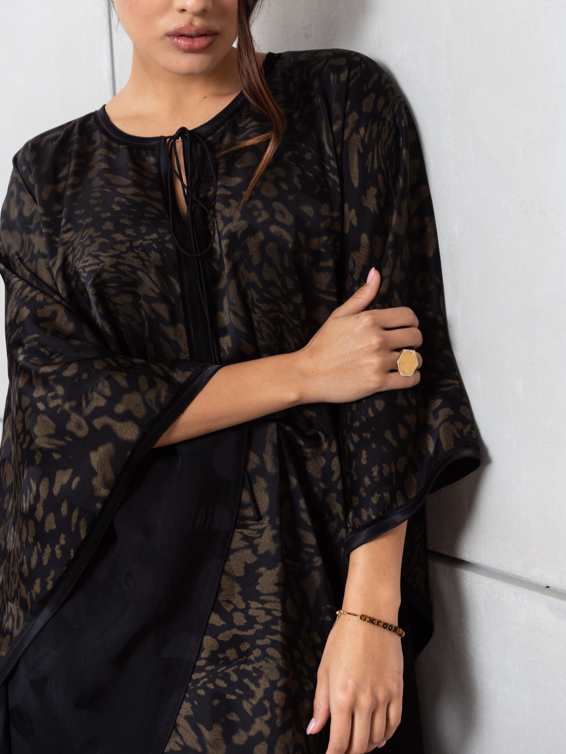 Midnight Noir Kaftan RTW