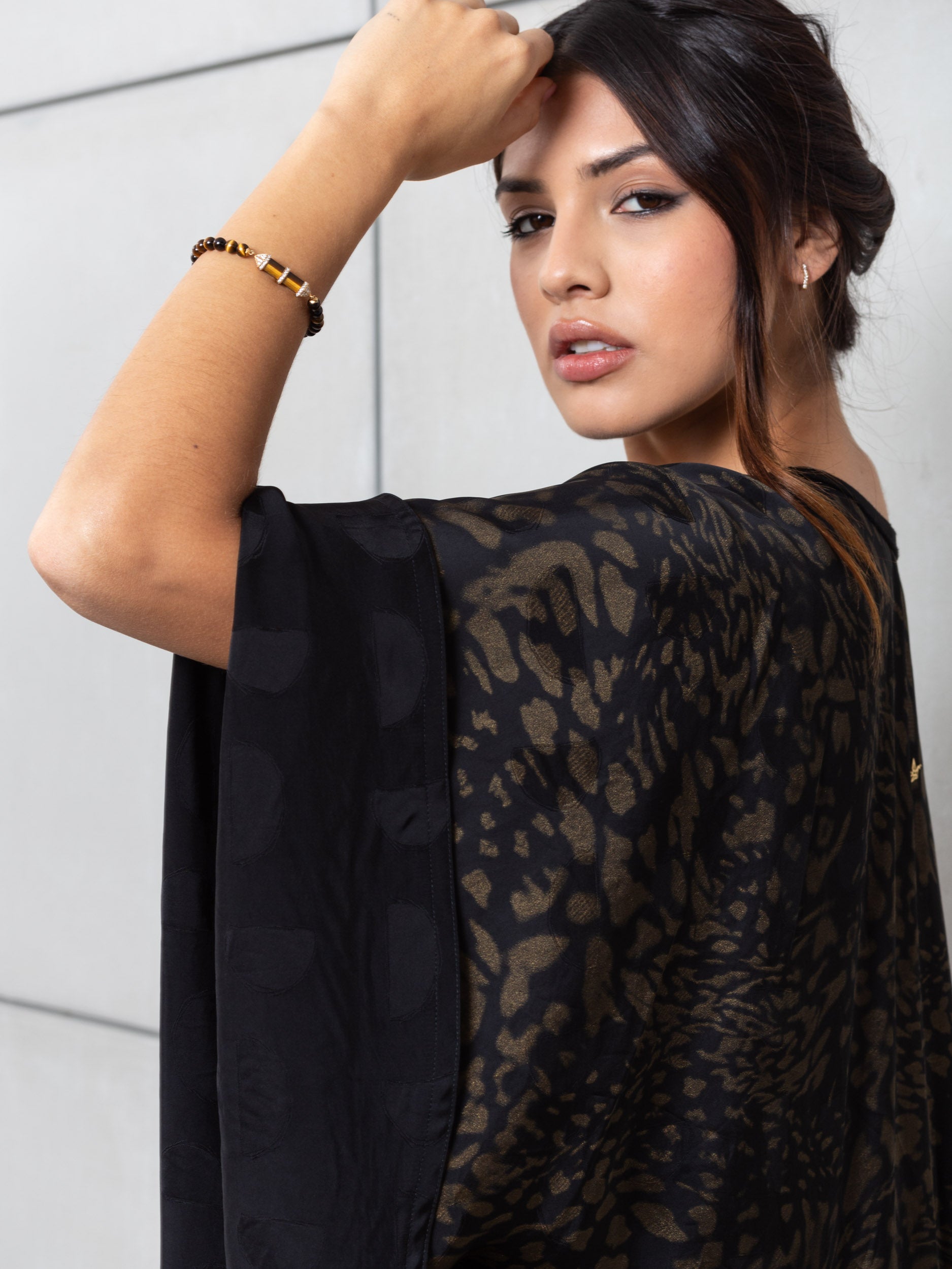 Midnight Noir Kaftan RTW