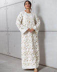 Lace Kaftan in Ivory