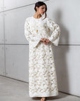 Lace Kaftan in Ivory