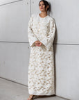 Lace Kaftan in Ivory
