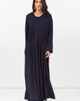 Navy Color Origami Abaya