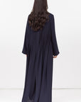 Navy Color Origami Abaya