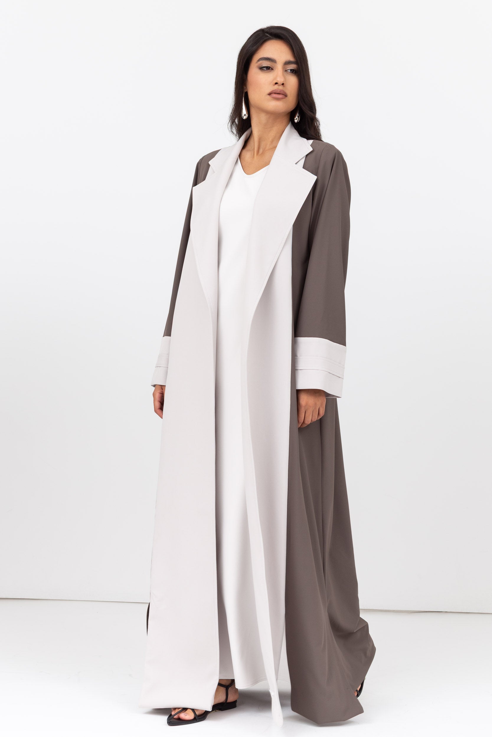 Two Tone Suit Abaya RTW