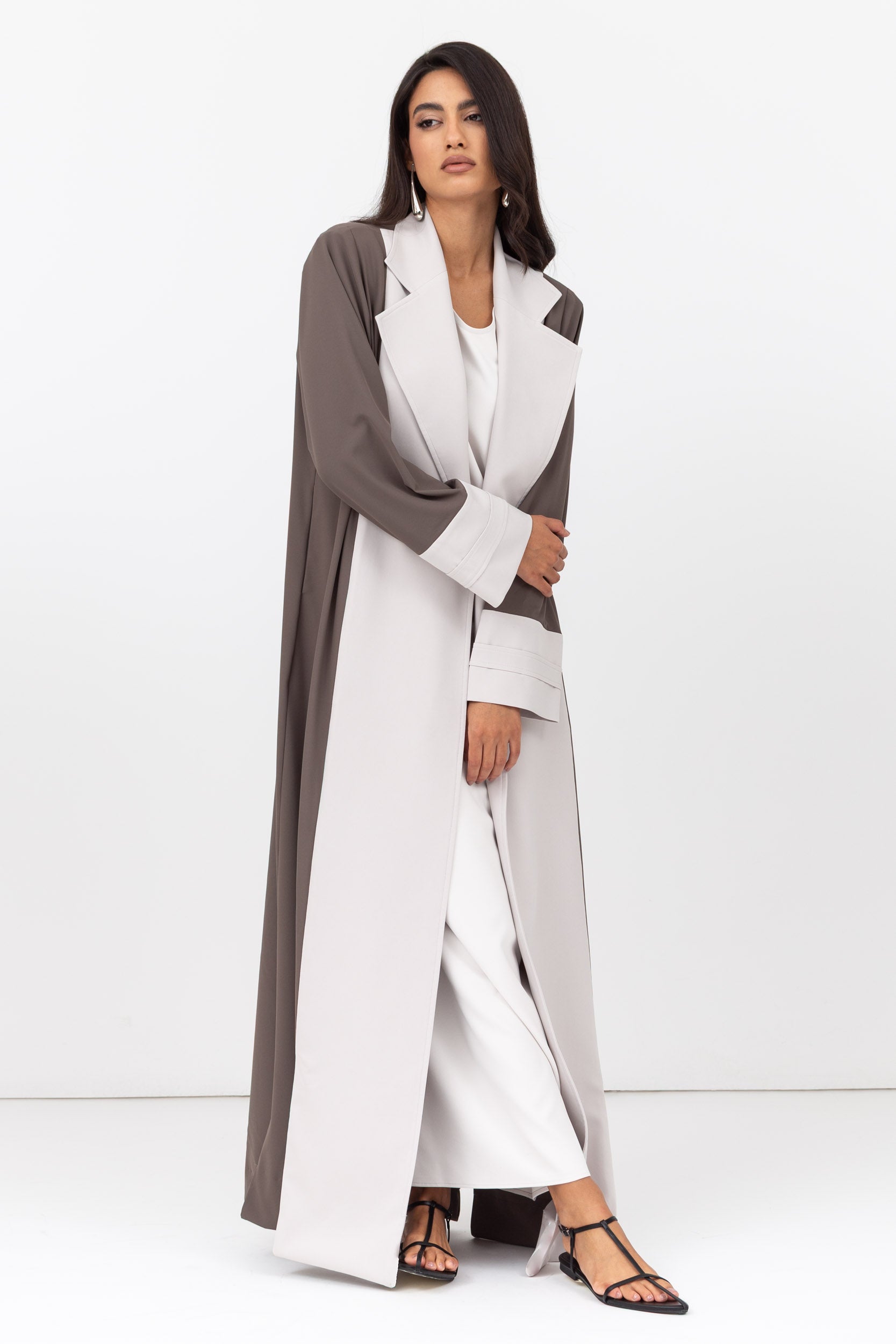 Two Tone Suit Abaya RTW