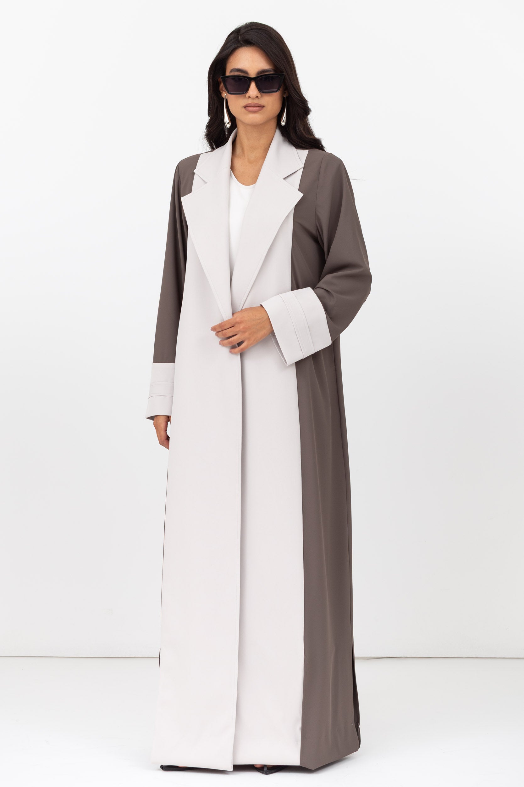 Two Tone Suit Abaya RTW