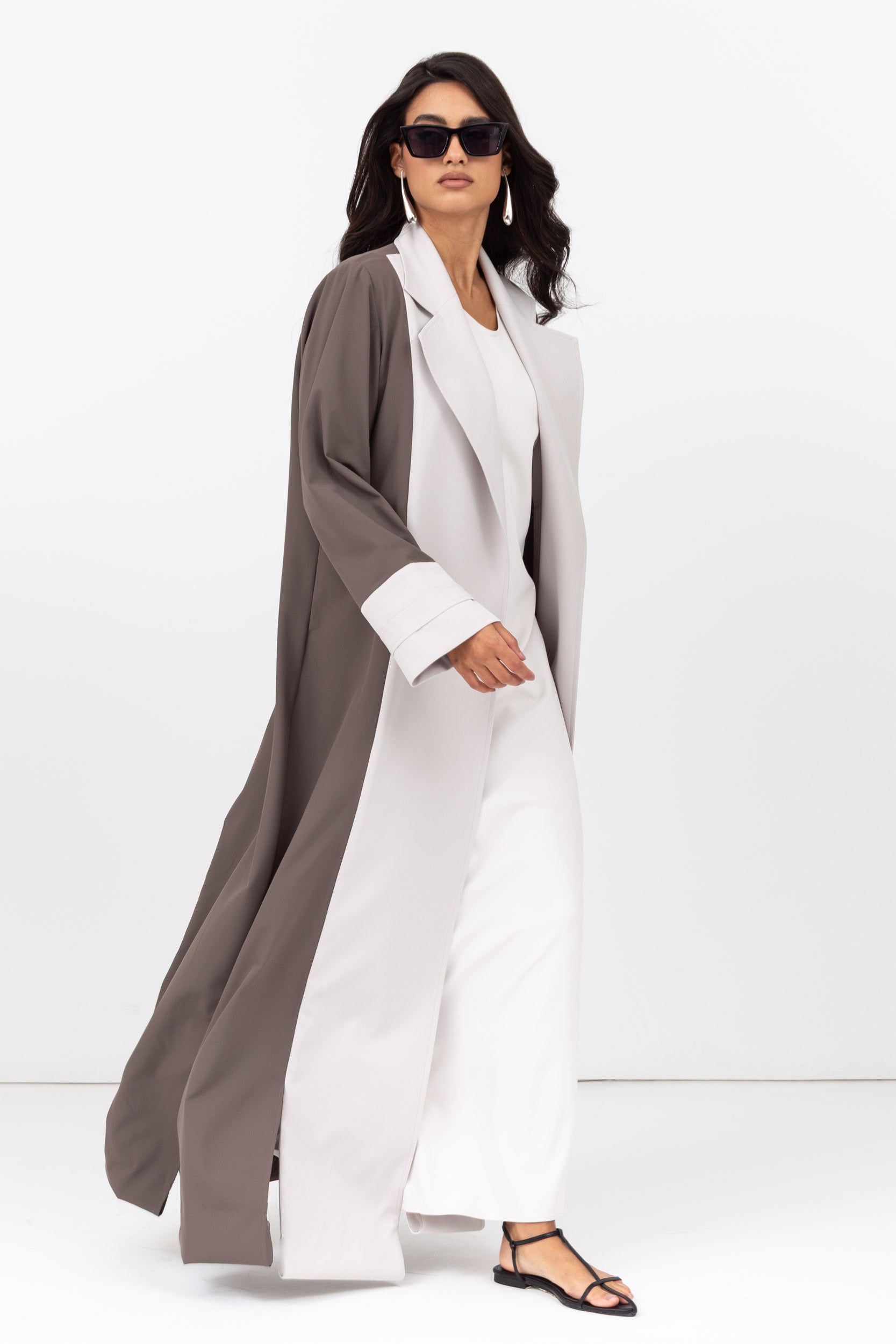 Two Tone Suit Abaya RTW