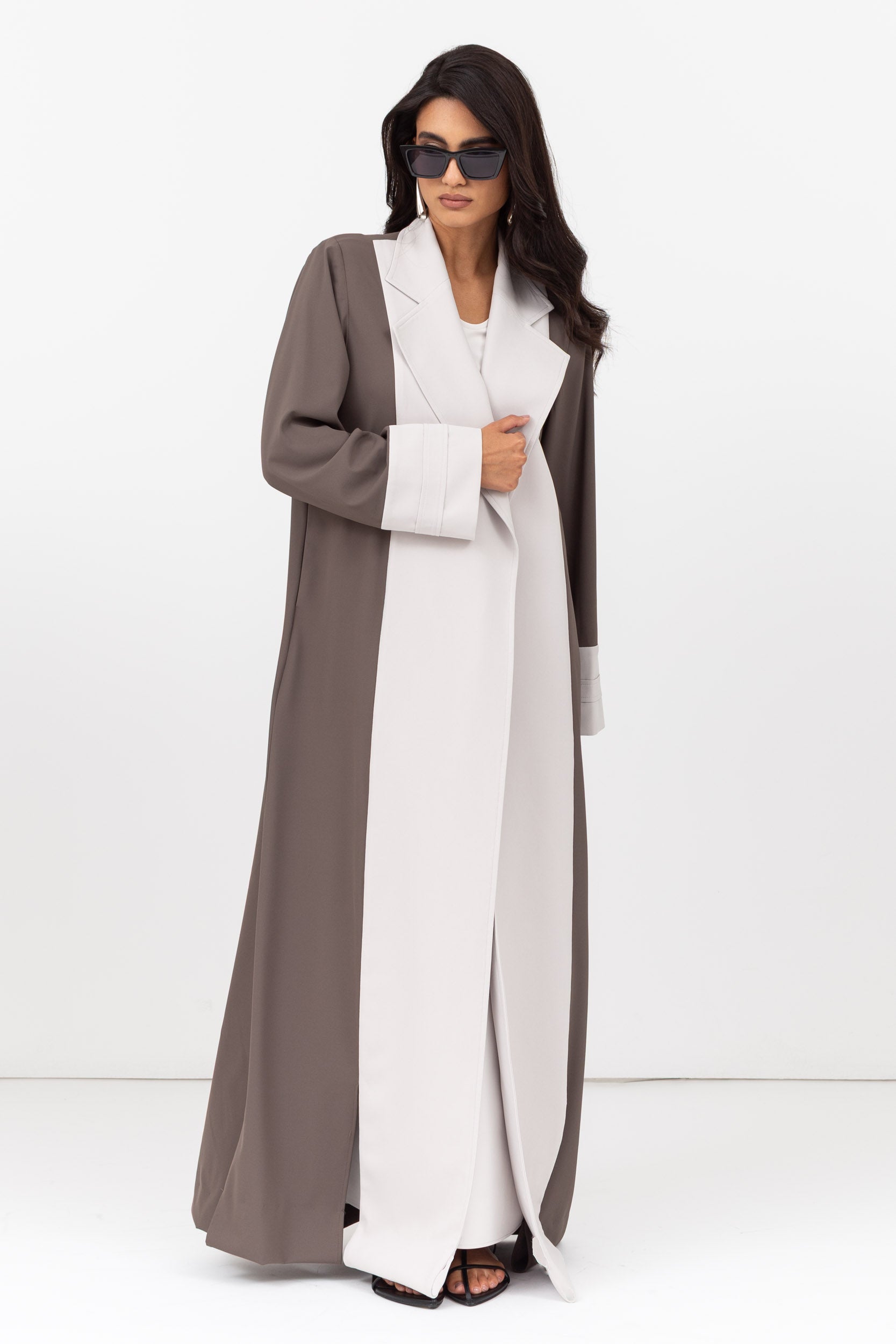 Two Tone Suit Abaya RTW