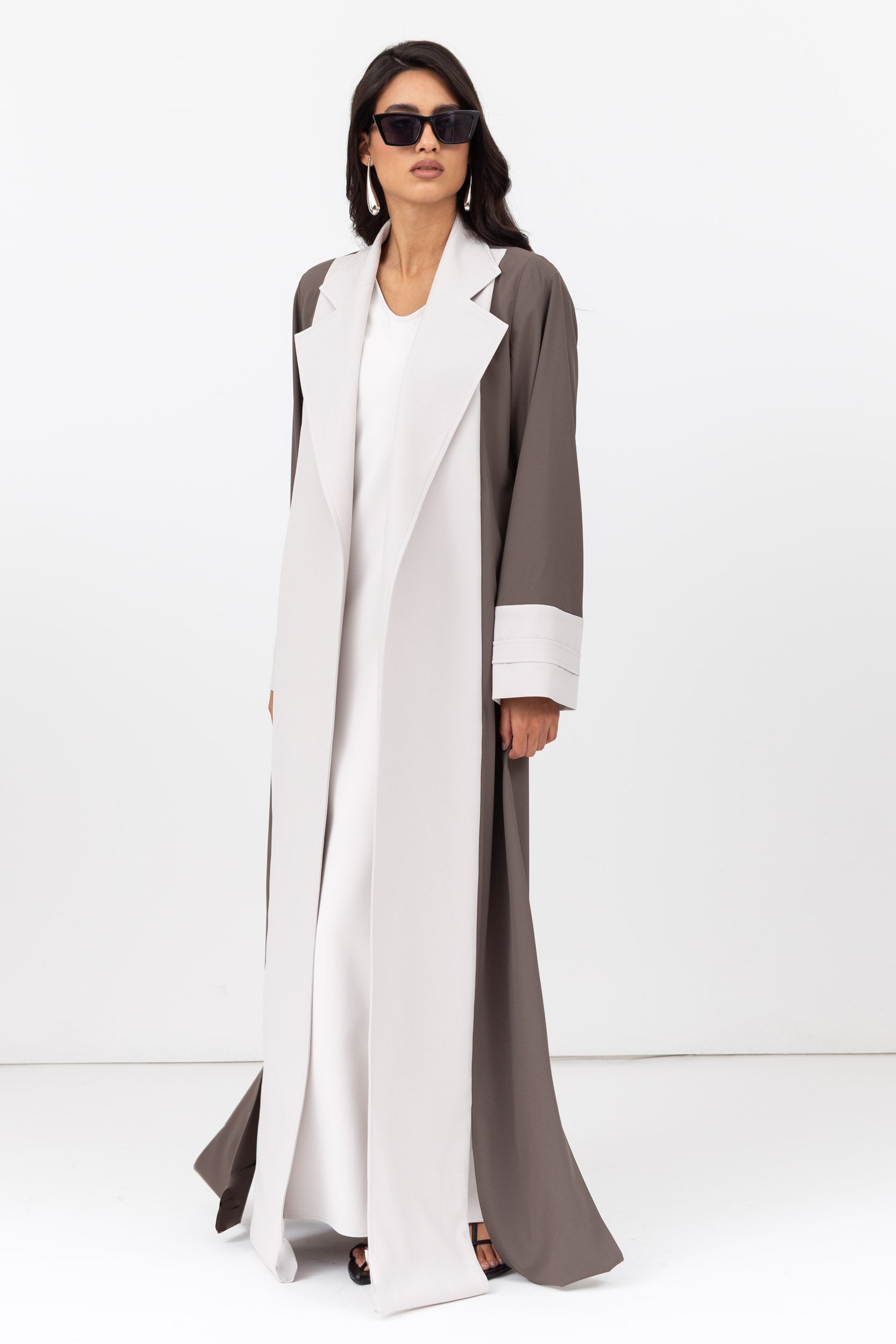 Two Tone Suit Abaya RTW
