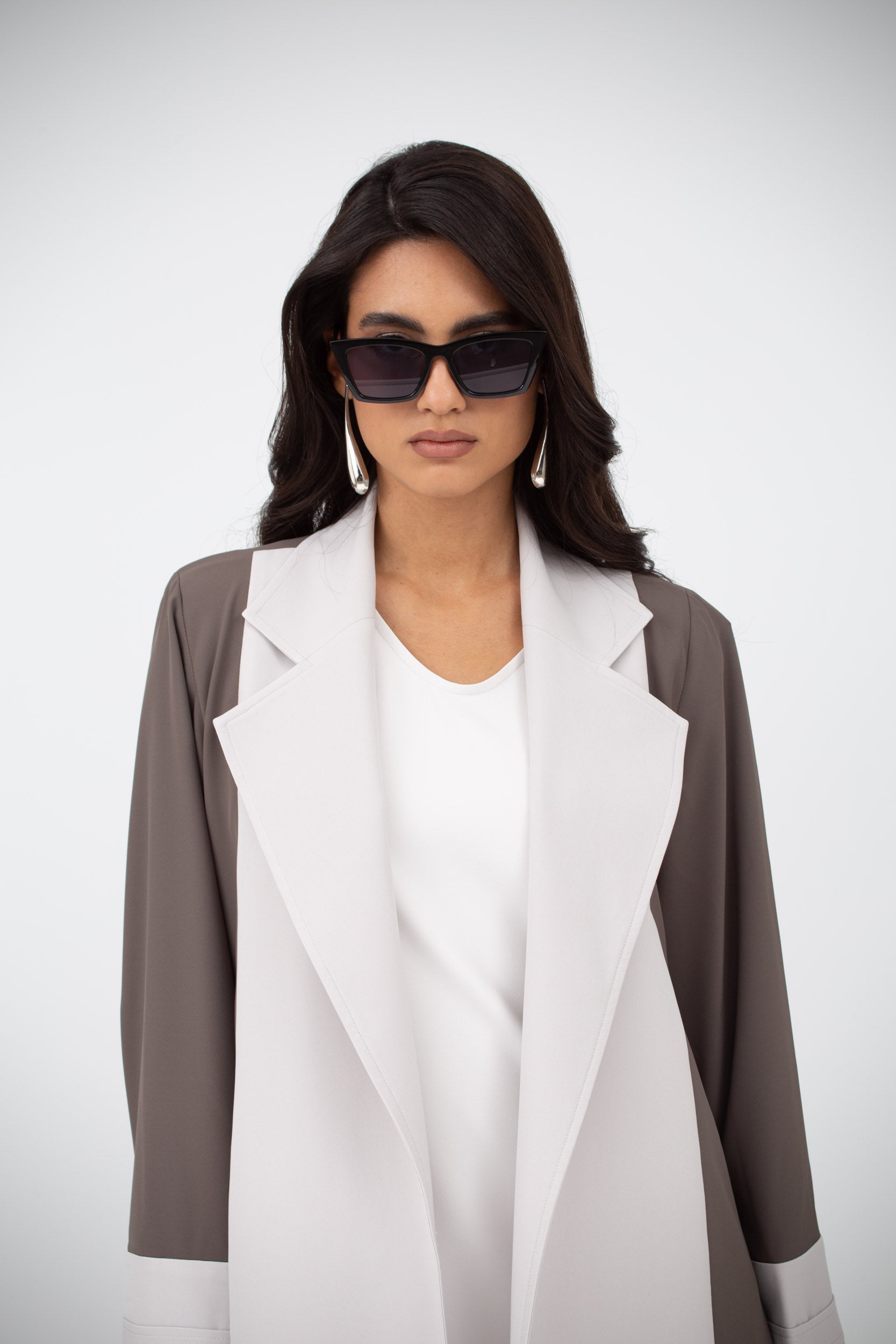Two Tone Suit Abaya RTW