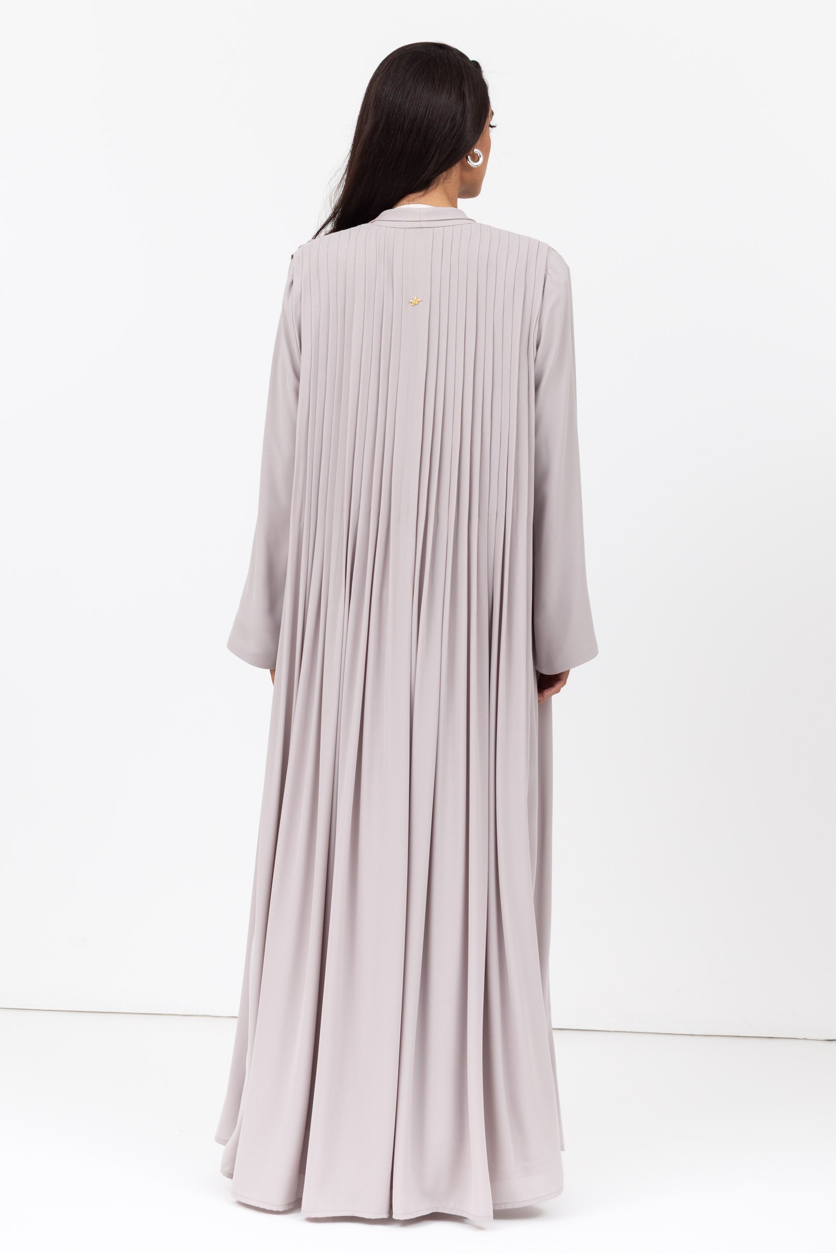 Nude Color Origami Abaya