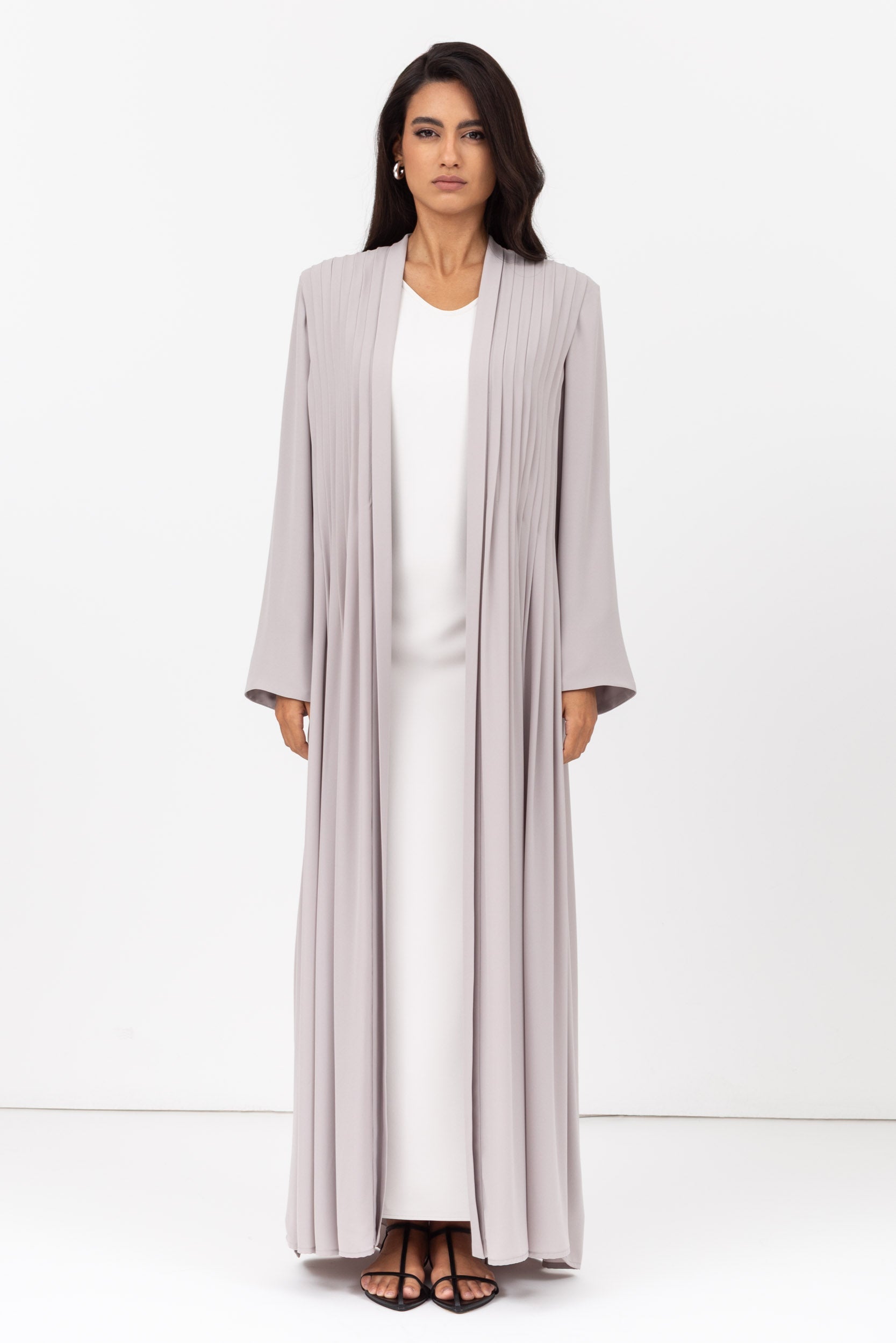 Nude Color Origami Abaya