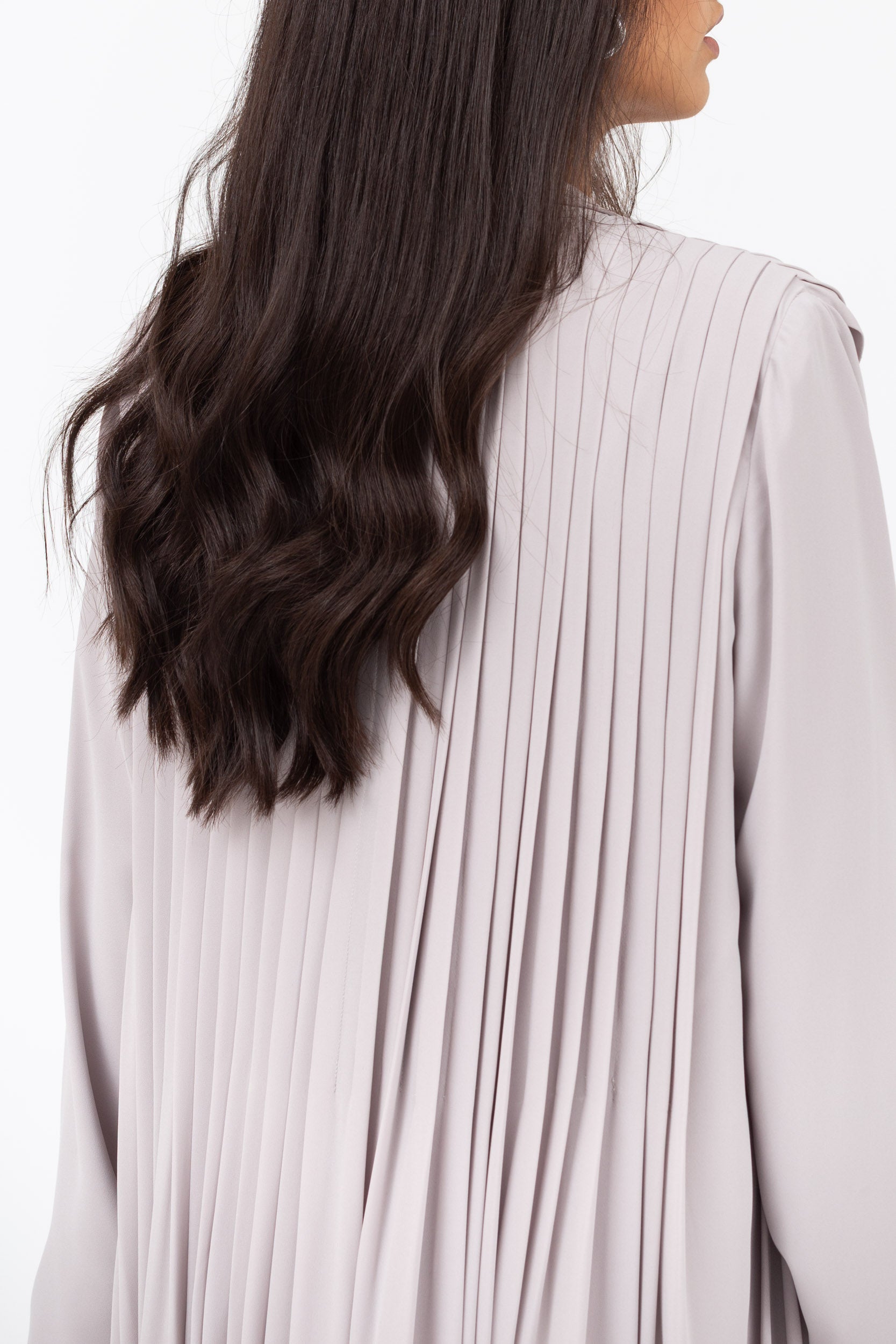 Nude Color Origami Abaya