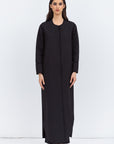 Structured Abaya in Black