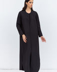 Structured Abaya in Black