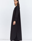 Structured Abaya in Black