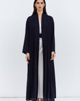 Origami Abaya in Navy