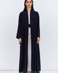 Origami Abaya in Navy