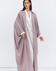 Butterfly Abaya in Dusty Rose