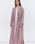 Origami Abaya in Dusty Pink