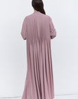 Origami Abaya in Dusty Pink