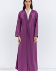 Layer Abaya in Polished Fuchsia Pink