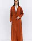 Layer Abaya in Polished Copper