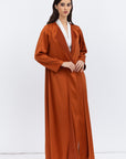 Layer Abaya in Polished Copper