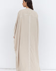 Butterfly Abaya in Cream