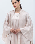 Flow Abaya in Pastel Pink RTW