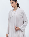 Nude Color Origami Abaya