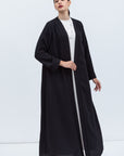 Black on Black Abaya RTW