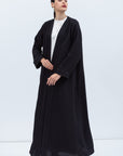 Black on Black Abaya RTW
