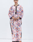 Wide Cut Kaftan in Floral Print