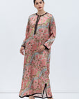 Straight Cut Kaftan with Paris Print