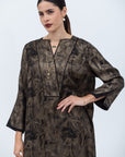 Black Gold Kaftan